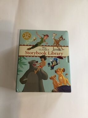 Disney Classic Storybook Library Box Set of 12 Hardcover Children Books